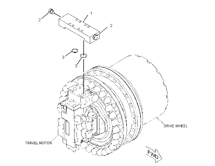 MANIFOLD GP-HYDRAULIC 3957096 CAT
