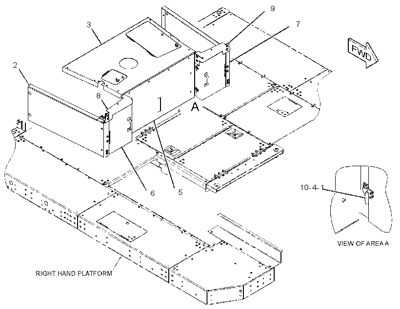 ENCLOSURE GP-HYDRAULIC TANK 3534288 CAT