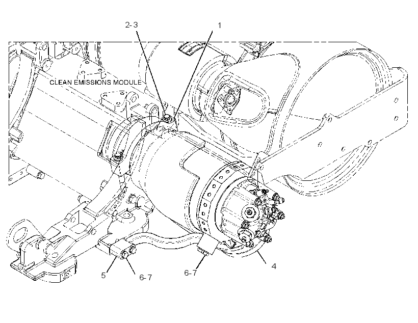 COMBUSTION & MTG GP-EXHAUST 3723930 CAT