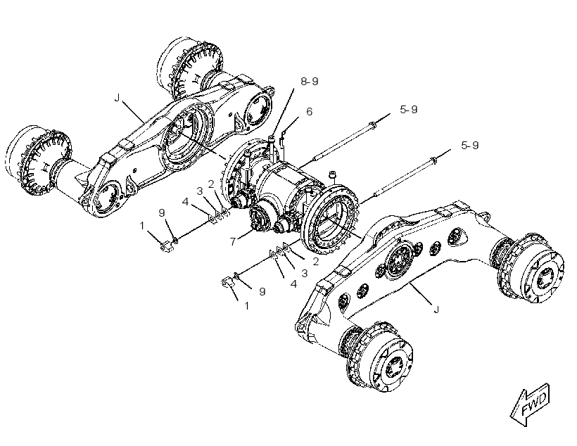 BOGIE GP 4164961 CAT