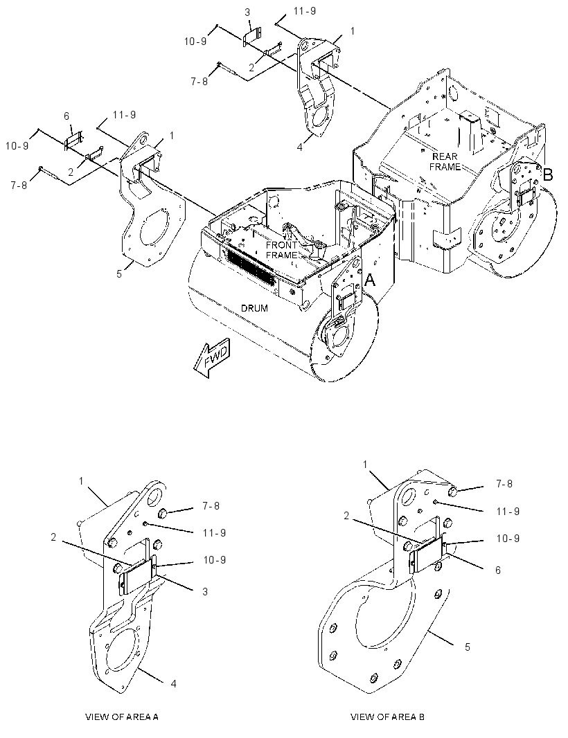 SUPPORT GP-MOTOR 3676622 CAT