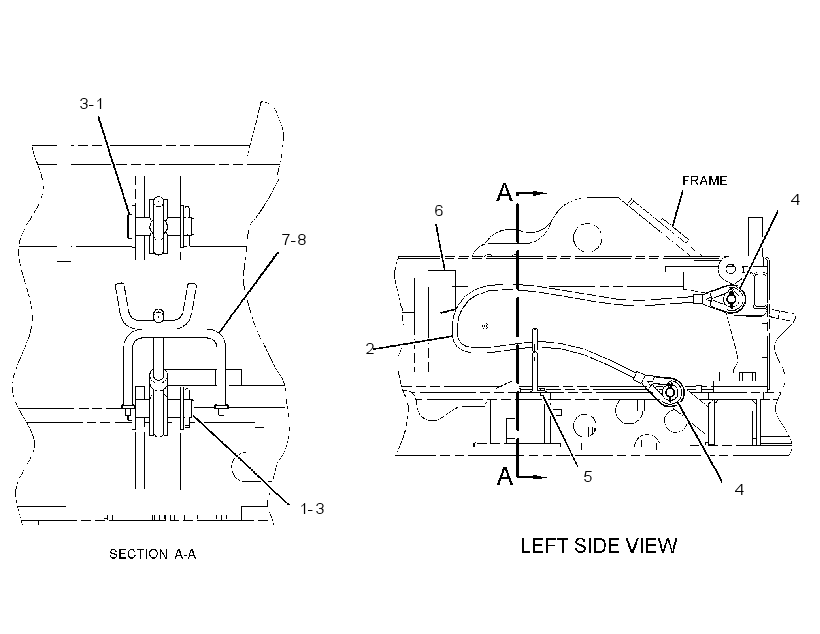 CABLE GP-RETAINING 2532687 CAT