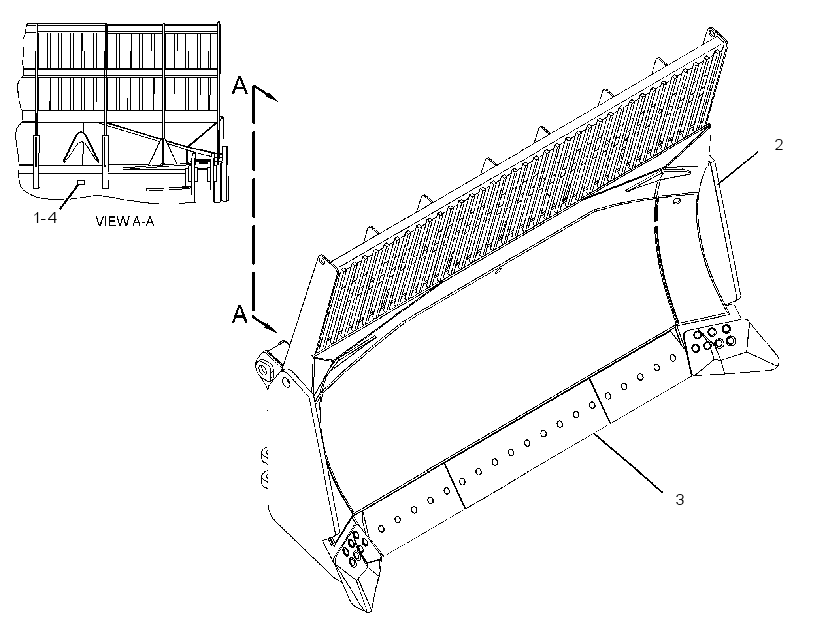 BLADE & EDGE GP-SEMI-UNIVERSAL 4Z0670 CAT
