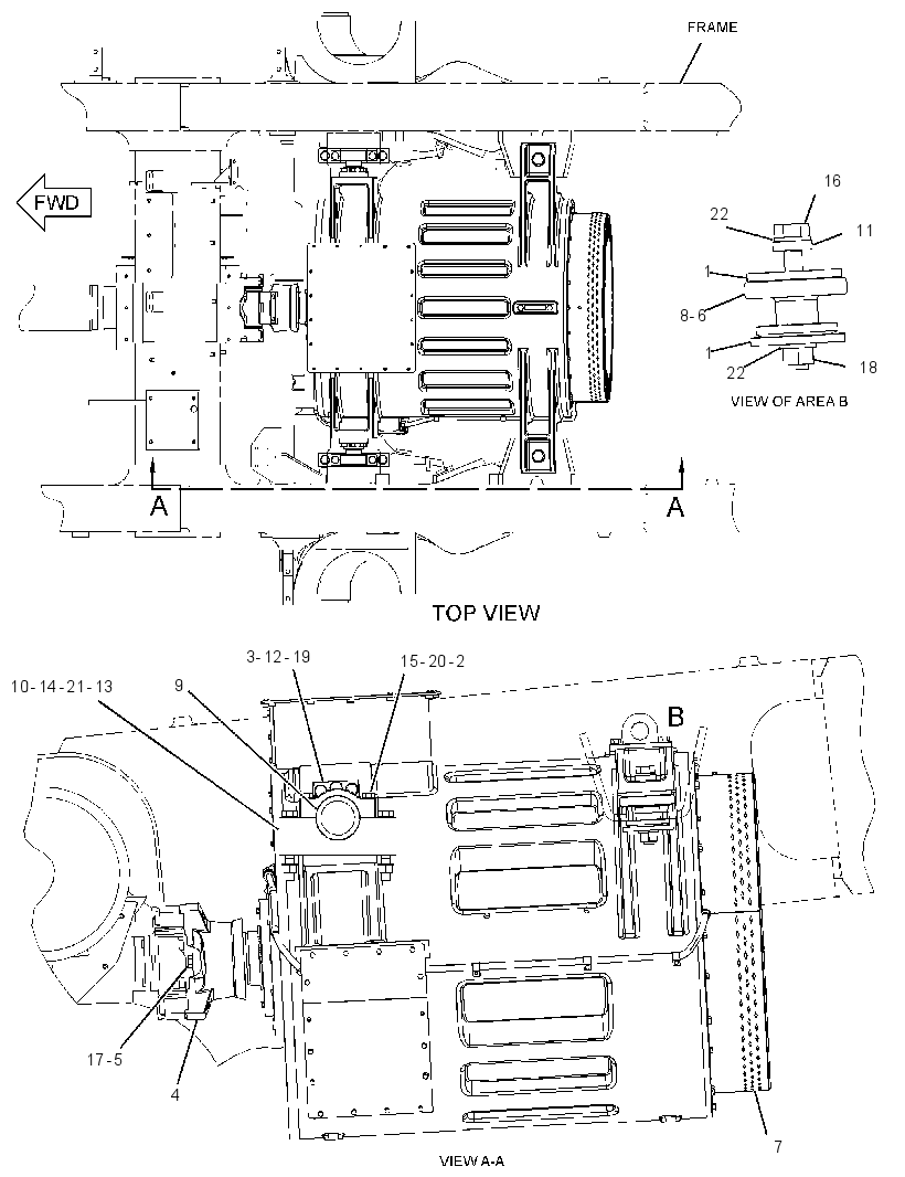 GENERATOR & MTG GP-POWER 4485624 CAT