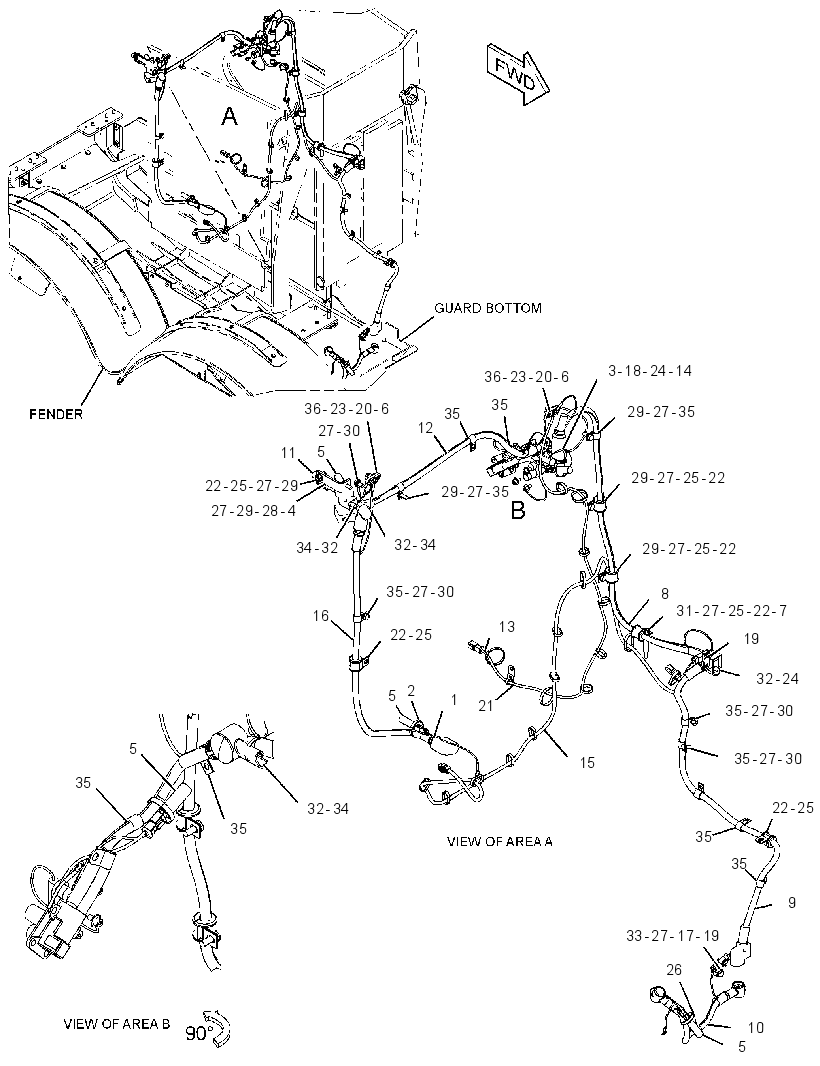 WIRING GP-POWER RECEPTACLE 4314286 CAT