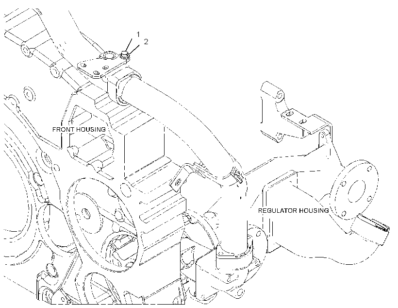 FASTENER GP-REGULATOR HOUSING 4341452 CAT