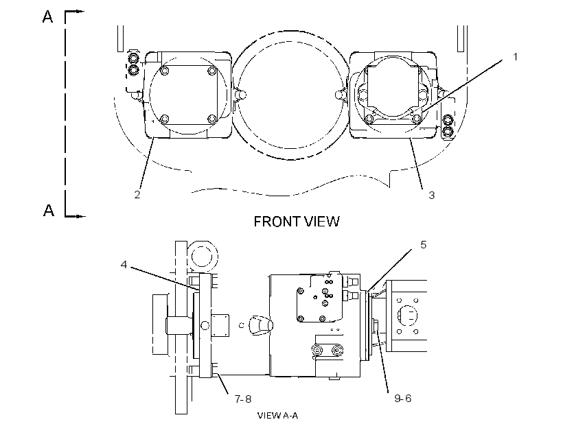 PUMP & MTG GP-STEERING & BRAKE 2450695 CAT