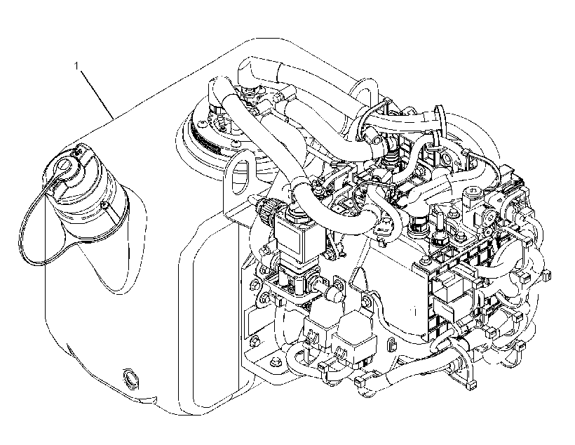 Модуль AdBlue (компоновка) 3892690 CAT