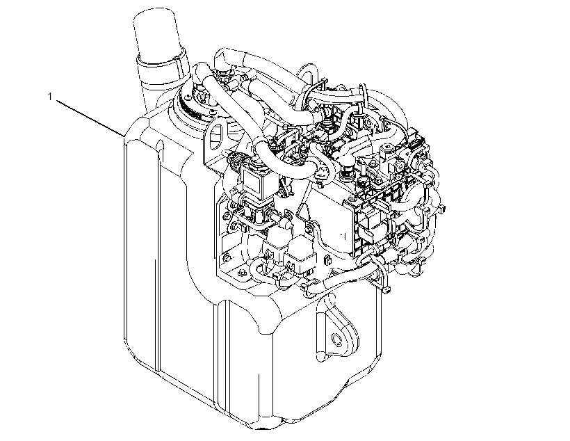 Модуль AdBlue (компоновка) 3892681 CAT