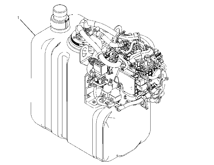 Модуль AdBlue (компоновка) 3892692 CAT