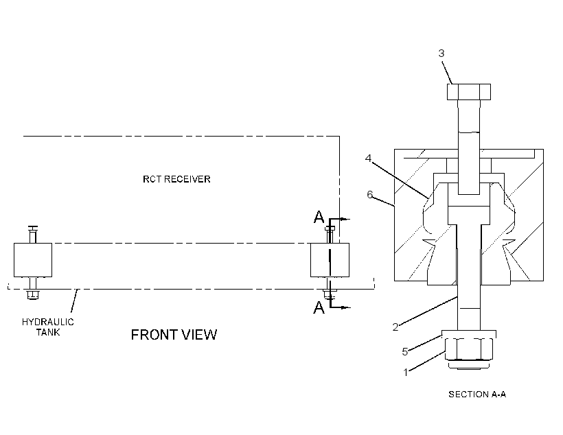 MOUNTING GP-RECEIVER 3945084 CAT
