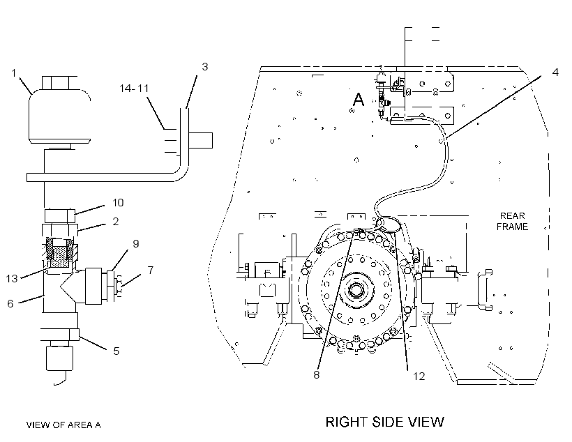 LINES GP-AXLE VENT 4173520 CAT