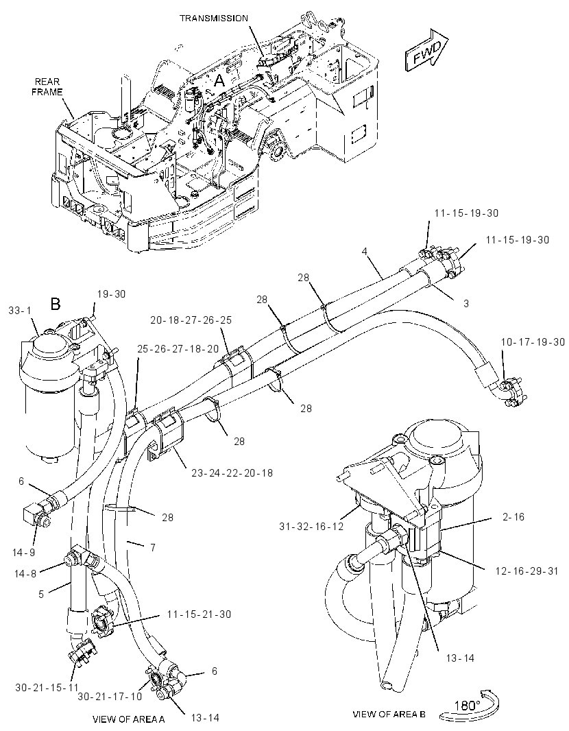 FILTER & LINES GP-TRANSMISSION 4245928 CAT