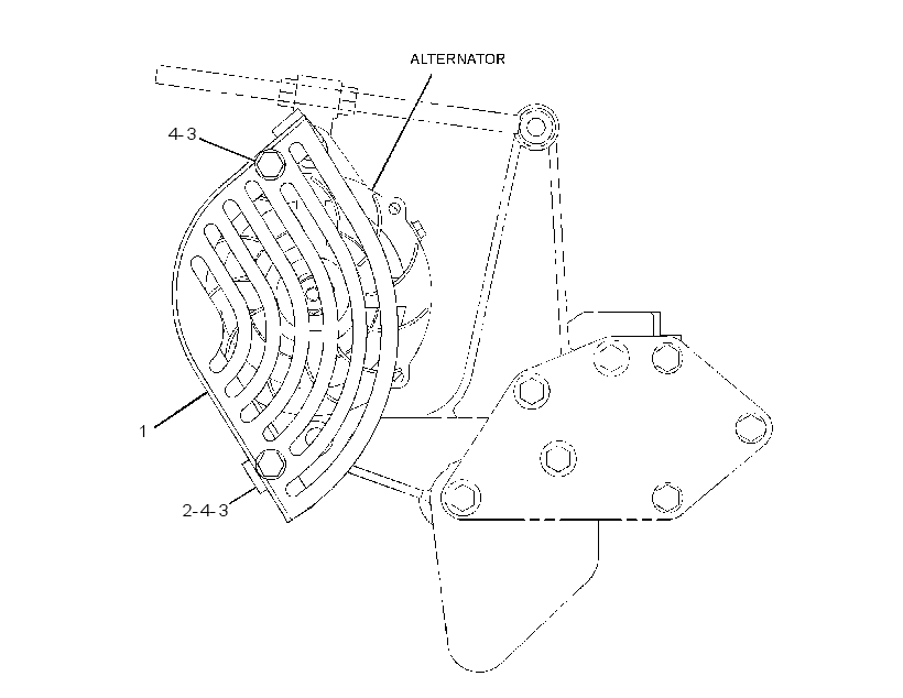 GUARD GP-ALTERNATOR 3859753 CAT