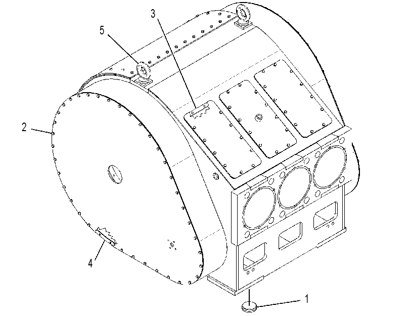 FRAME GP-PUMP 4349959 CAT