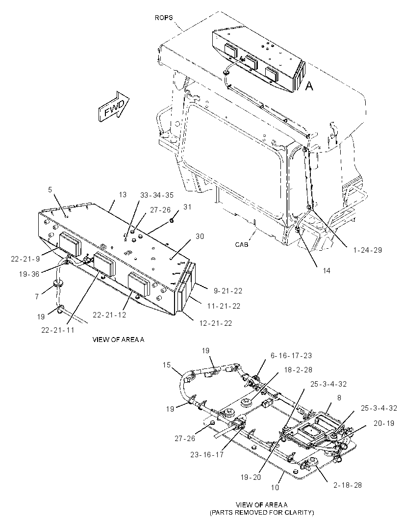 WIRING GP-REMOTE CONTROL 3513506 CAT