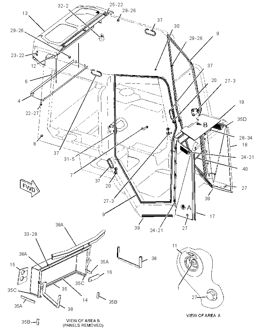 INSTALLATION GP-CAB 3684416 CAT