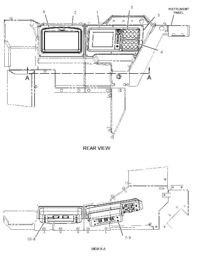 MONITOR & MOUNTING GP 3840948 CAT