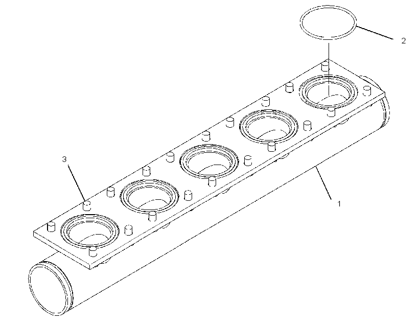 MANIFOLD & MOUNTING GP 4350144 CAT