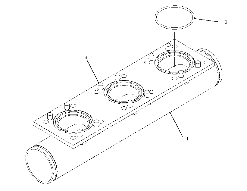 MANIFOLD & MOUNTING GP 4350145 CAT