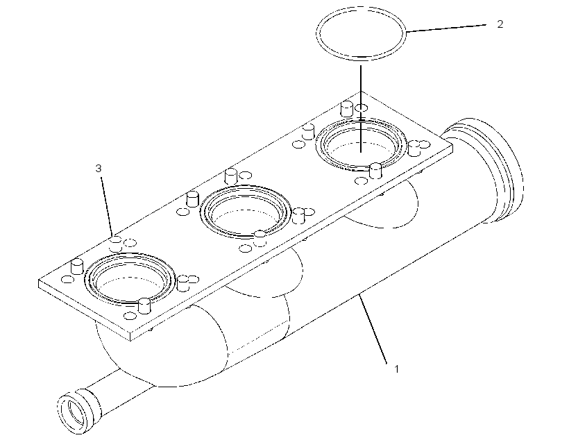 MANIFOLD & MOUNTING GP 4350148 CAT