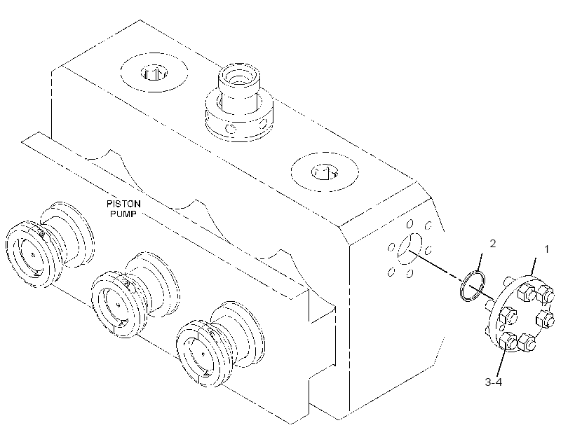 FLANGE & MOUNTING GP 4506590 CAT