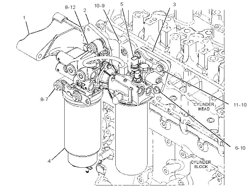 MOUNTING GP-FILTER 4194871 CAT