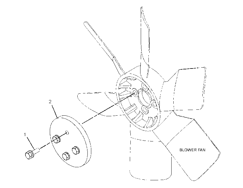 FAN GP 3988203 CAT