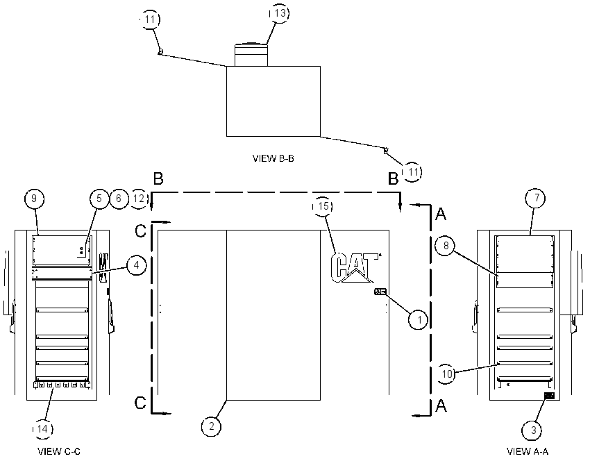 ENCLOSURE GP-ELECTRICAL 3354472 CAT