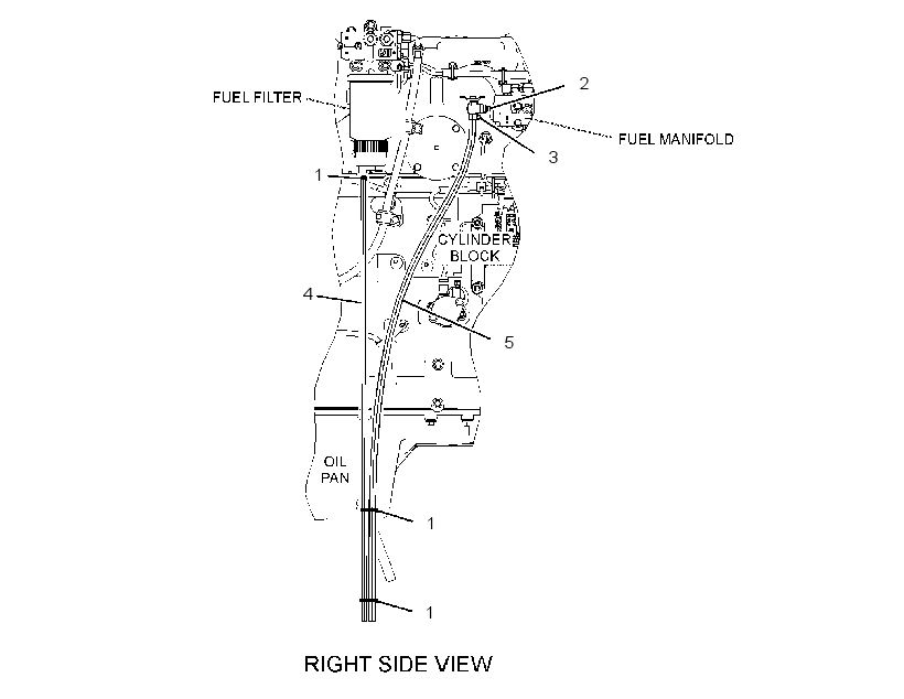 DRAIN GP-FUEL 4188454 CAT