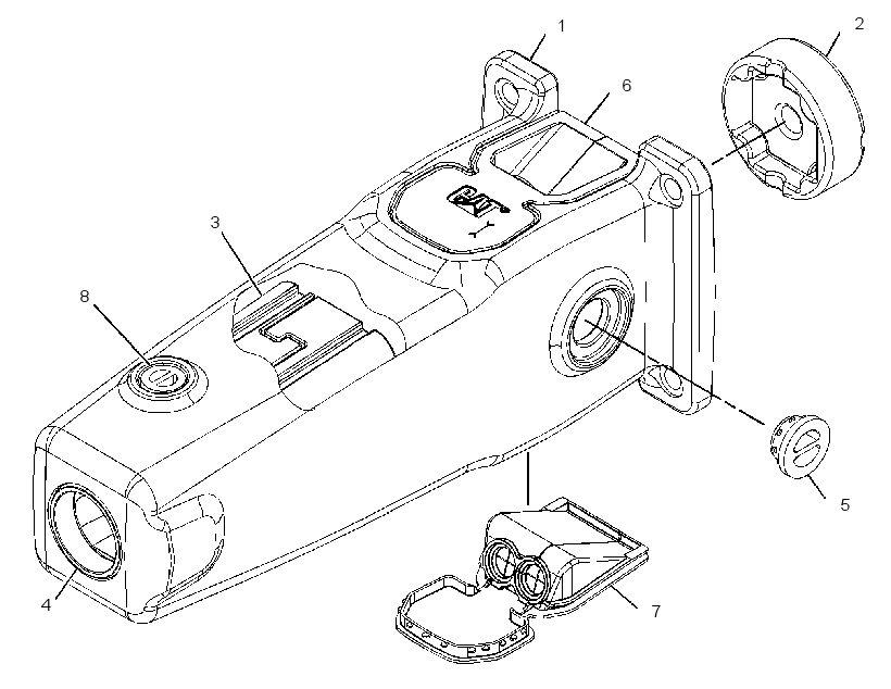 HOUSING GP-HAMMER 4179007 CAT