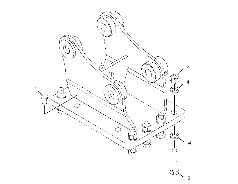 MOUNTING GP-WORK TOOL 4378462 CAT