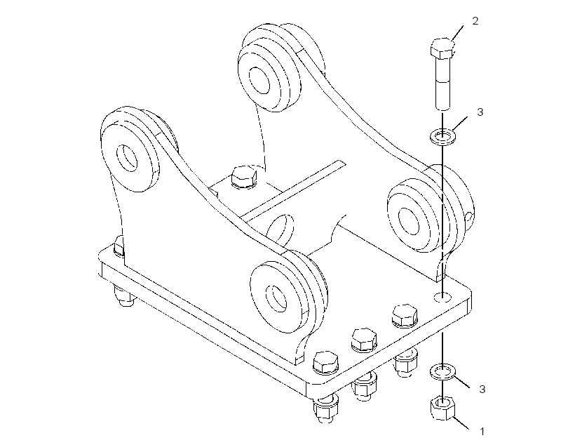MOUNTING GP-WORK TOOL 4379774 CAT