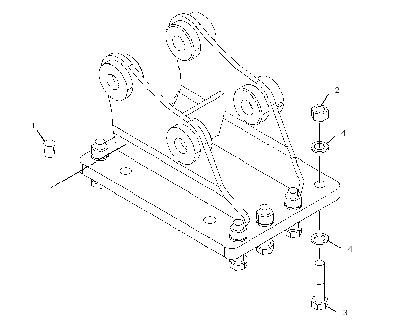 MOUNTING GP-WORK TOOL 4373584 CAT