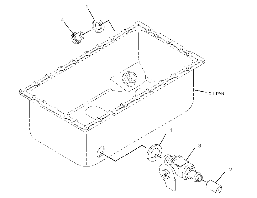VALVE & PLUG GP-OIL PAN DRAIN 3982977 CAT