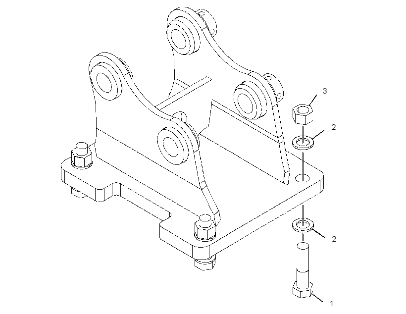 MOUNTING GP-WORK TOOL 4400040 CAT