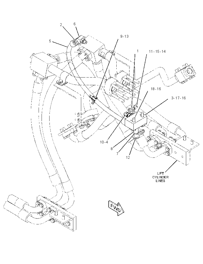 MOUNTING GP-PRESSURE SENSOR 4251881 CAT