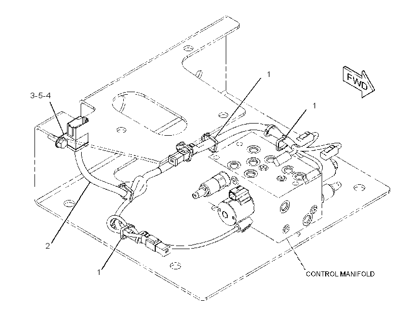 WIRING GP-ELECTROHYDRAULIC 4160677 CAT