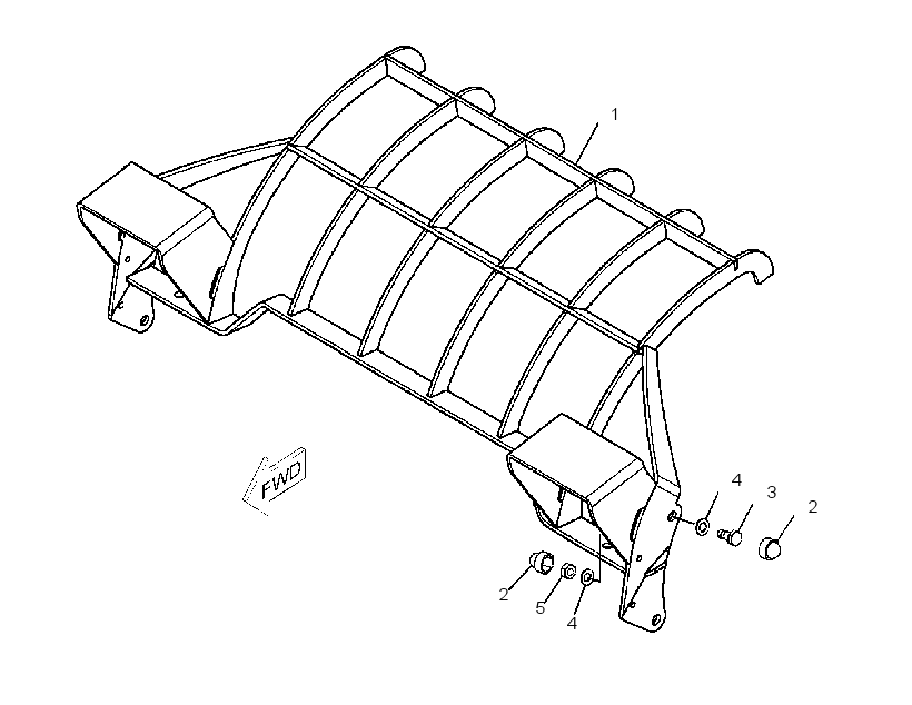 GUARD GP-CANOPY 4366422 CAT