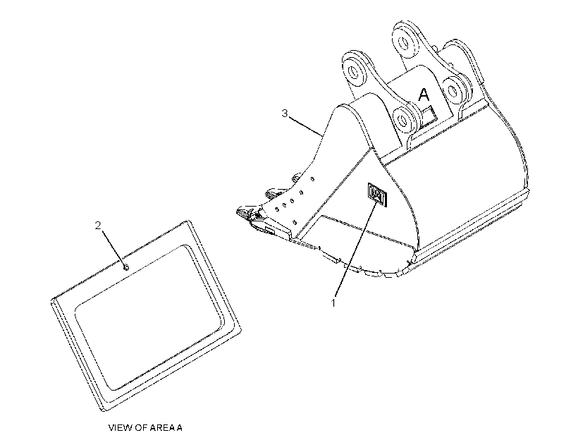 BUCKET GP-SEVERE SERVICE ROCK 3664738 CAT