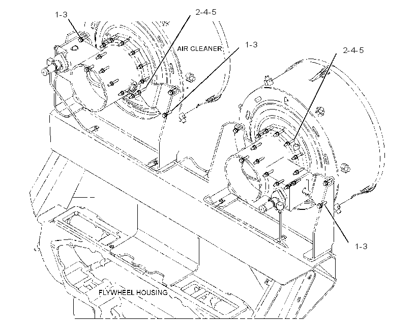 FASTENER GP-AIR CLEANER 4434610 CAT