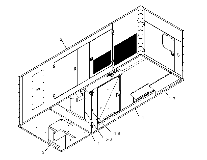 ENCLOSURE GP-GENSET 3660085 CAT