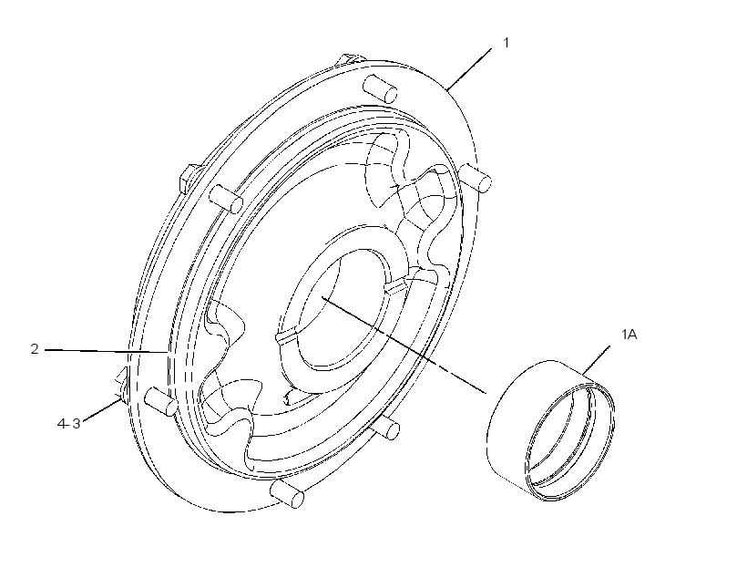 ADAPTER GP-PUMP 4306338 CAT
