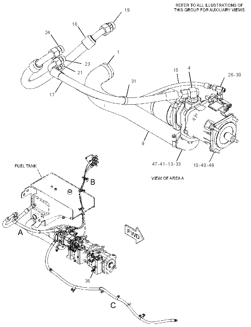 PUMP & LINES GP 3401028 CAT