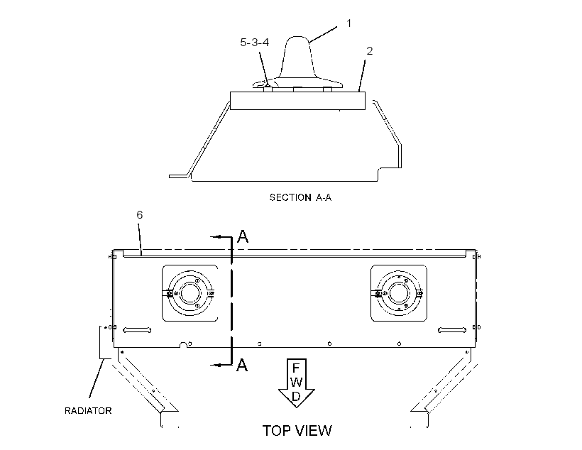 ANTENNA & MOUNTING GP 3320586 CAT