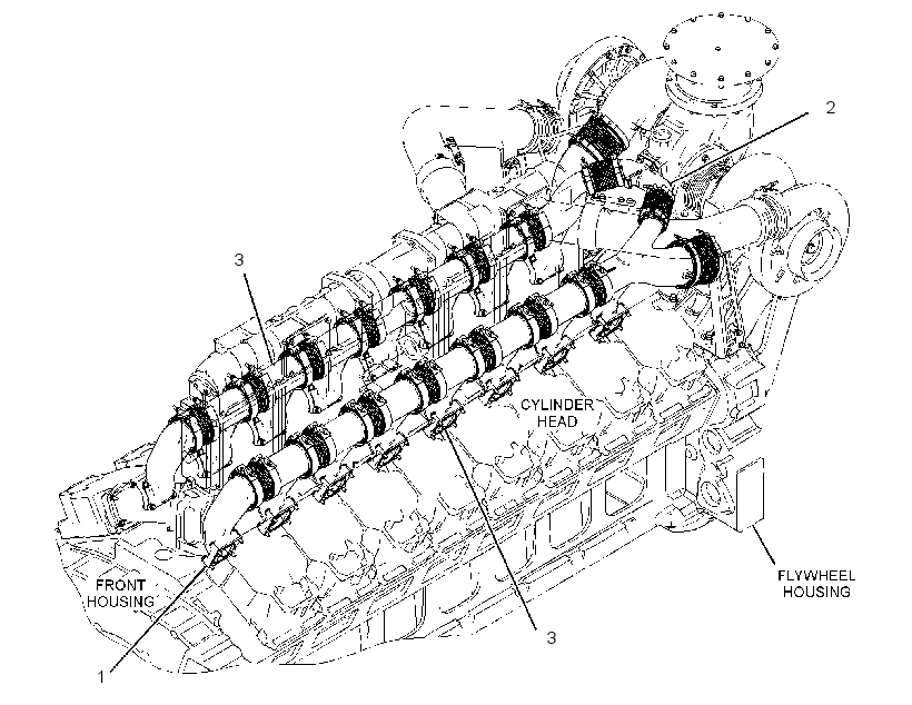 Коллектор выпускной 3814972 CAT