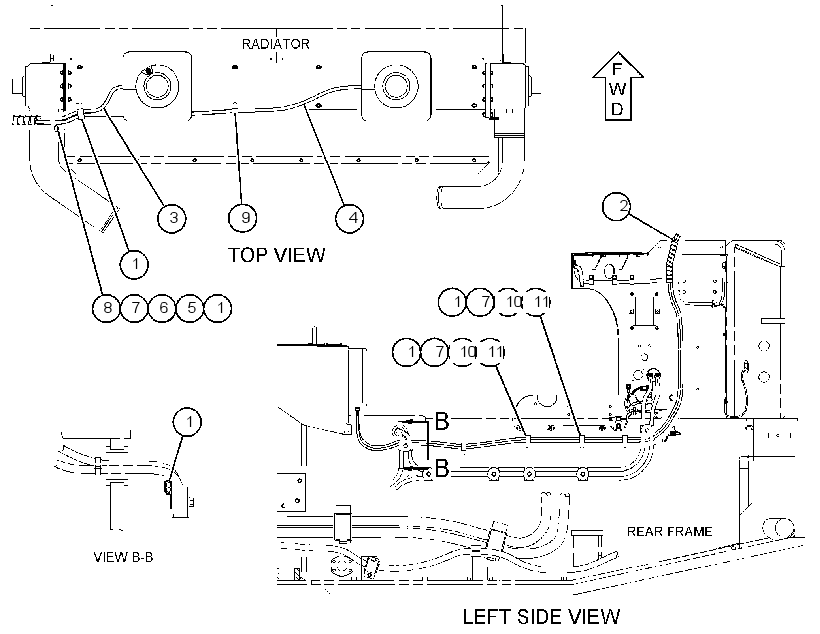 WIRING GP-RADIO 3290715 CAT