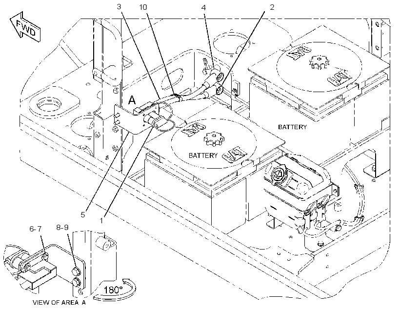 WIRING GP-AUX START RECEPTACLE 3280303 CAT