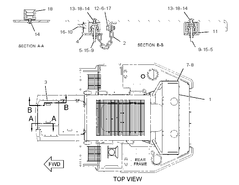 COVER GP-DECK 3290723 CAT