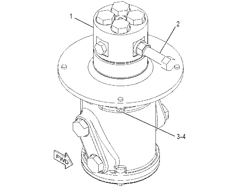 SWIVEL & MOUNTING GP 4347693 CAT
